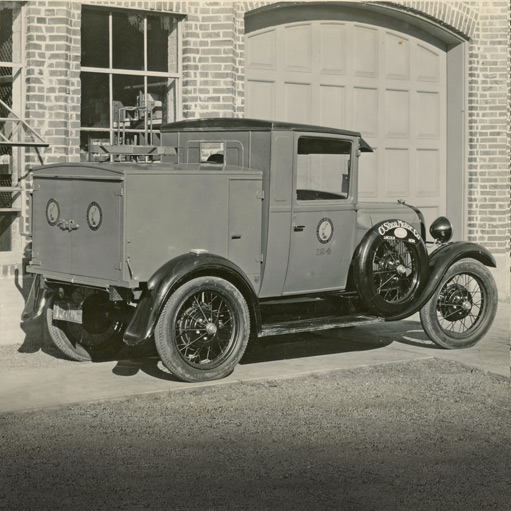 a historical truck